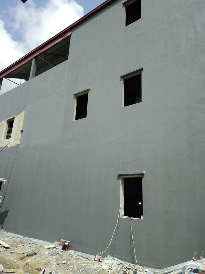 Chống thấm mặt ngoài hiệu quả với lớp sơn cao cấp – Tăng cường bảo vệ, duy trì vẻ đẹp và độ bền cho công trình